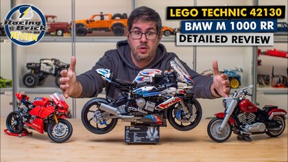 Lego BMW M 1000 RR video test