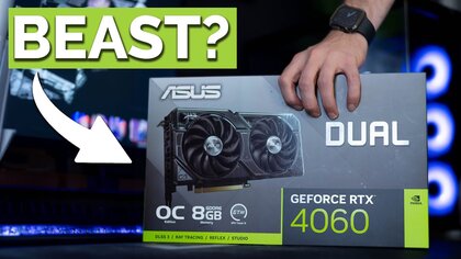 Asus nvidia geforce rtx 4060 video test