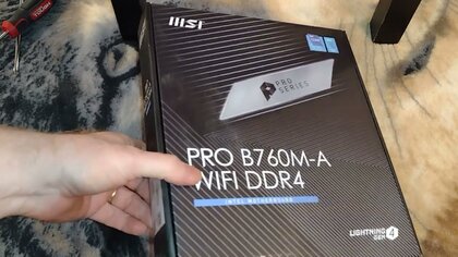 MSI PRO B760M-A WiFi DDR4 video test