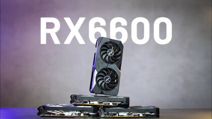 Asus Amd Radeon RX 6600 Dual video test