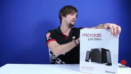 Microlab M300BT video test
