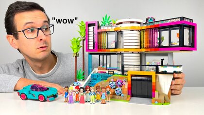 Lego Friends Mansion video test