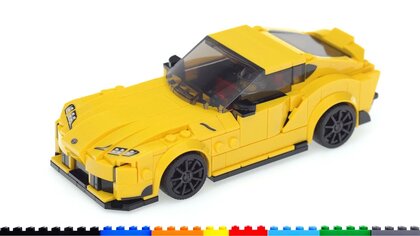 Lego 76901 toyota gr supra video test
