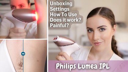 Philips Lumea IPL 9900 video test