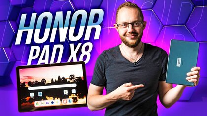 Honor Pad X8 video test