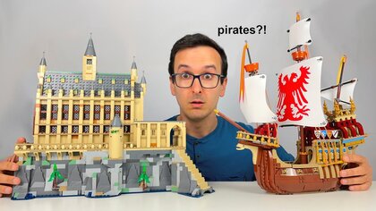 Lego Zamak Hogvorts video test