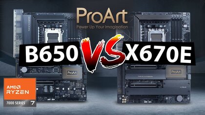 Asus ProArt B650 Creator video test