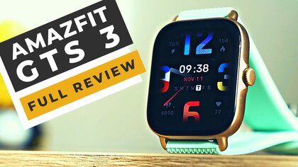 Amazfit GTS3 video test