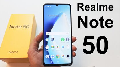 Realme note 50 video test