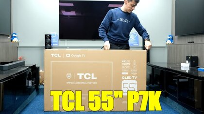 TCL 55P7K – video test