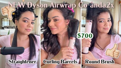 Dyson Airwrap Co-anda2x – video test