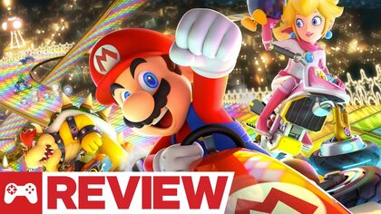 Nintendo Switch Mario Kart 8 Deluxe video test