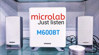 Microlab M-600BT video test