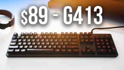 Logitech G413 Carbon video test