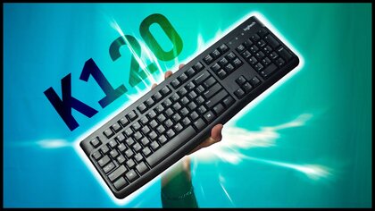 Logitech k120 video test