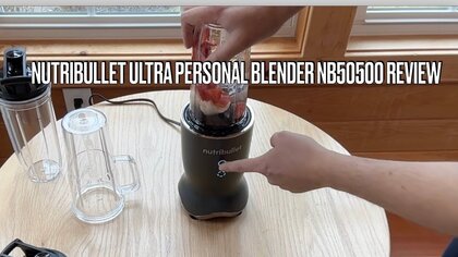 Nutribullet blender NB505DG video test