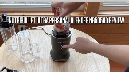 Nutribullet blender NB505DG video test