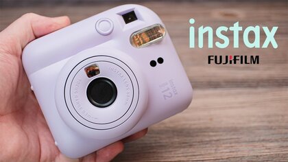 Fuji INSTAX Mini 12 video test