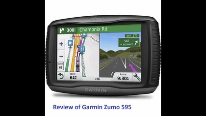 Garmin Zumo 595 LM video test