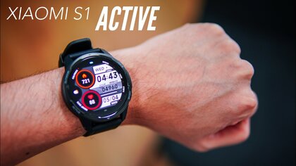 Xiaomi watch S1 active gl video test