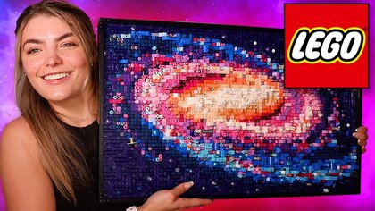 Lego Art 31212 video test