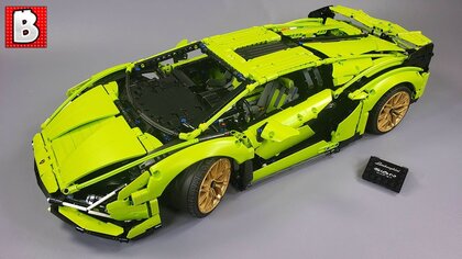 Lego Technic Lamborghini Sian FKP 37 video test