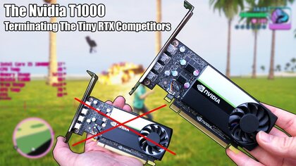 Hp Nvidia T1000 video test