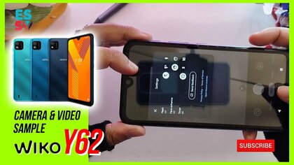 Wiko Y62 video test