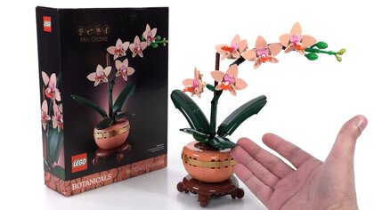 Lego Botanicals Mini Orchid video test