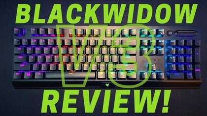 Razer BlackWidow V3 video test