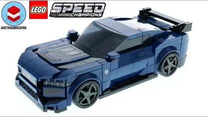 Lego Speed Champions Ford Mustang Dark Horse video test