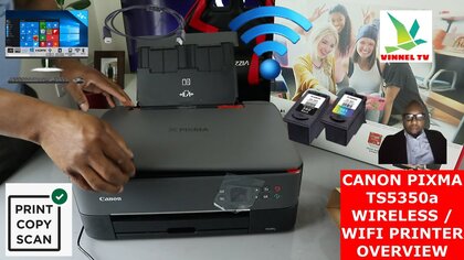 Canon TS5350a video test