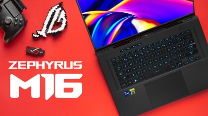 Asus rog zephyrus M16 video test