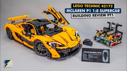 Lego McLaren P1 video test