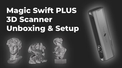 3DMakerpro magic swift plus color video test