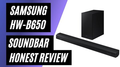 Samsung hwb550en video test