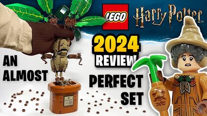 Lego Harry Potter Mandrake video test
