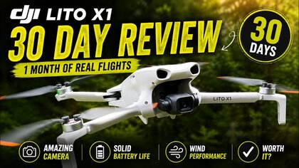 DJI Lito X1 – video test