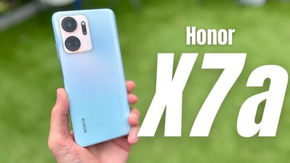 Honor x7a video test