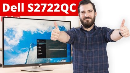 Dell s2722QC video test