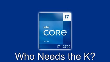 Intel Core i7-13700 video test