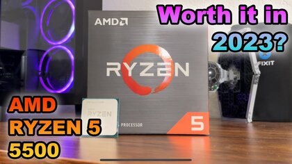 AMD Ryzen 5 5500 video test