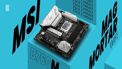 MSI MAG B760M Mortar wifi video test