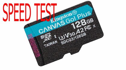 Kingston U3 V30 microSDXC video test