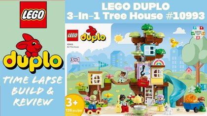 Lego DUPLO 3-In-1 Tree House video test