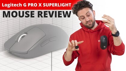 Logitech G Pro X Superlight video test