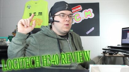 Logitech h340 video test