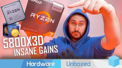AMD Ryzen 7 5800X3D – video test