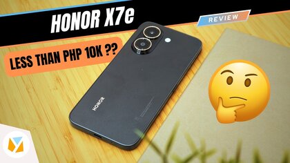 Honor X7E – video test