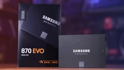 Samsung 870 EVO SSD video test